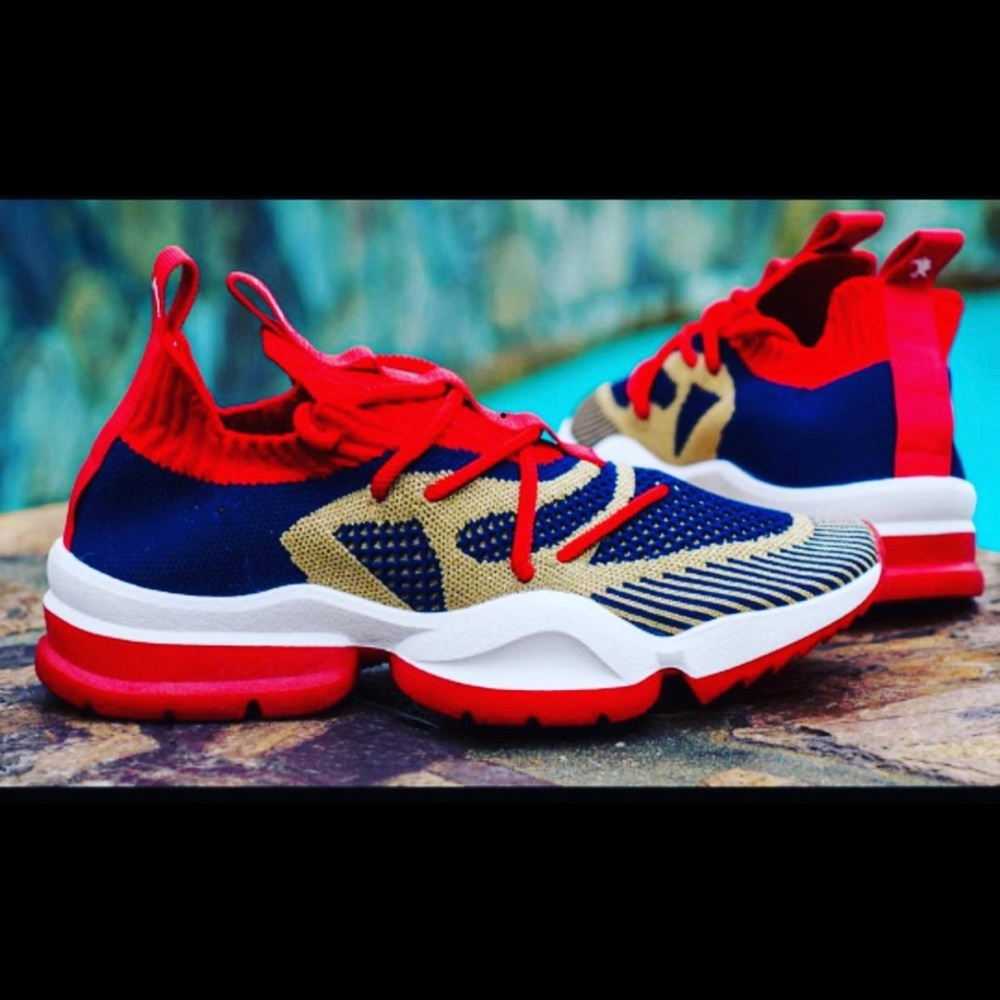 Sia Collective Cream Teams Sneakers